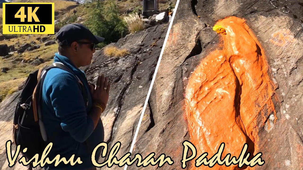 EP-9 | VISHNU CHARAN PADUKA | VISHNU CHARAN PADUKA BADRINATH | HOLY FOOT PRINTS OF LORD VISHNU