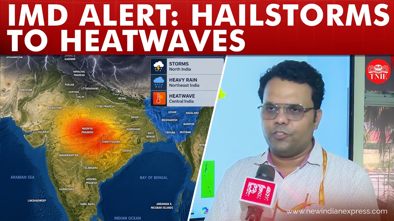 IMD Warns: Storms in north, heavy rain in northeast, heatwave in central India