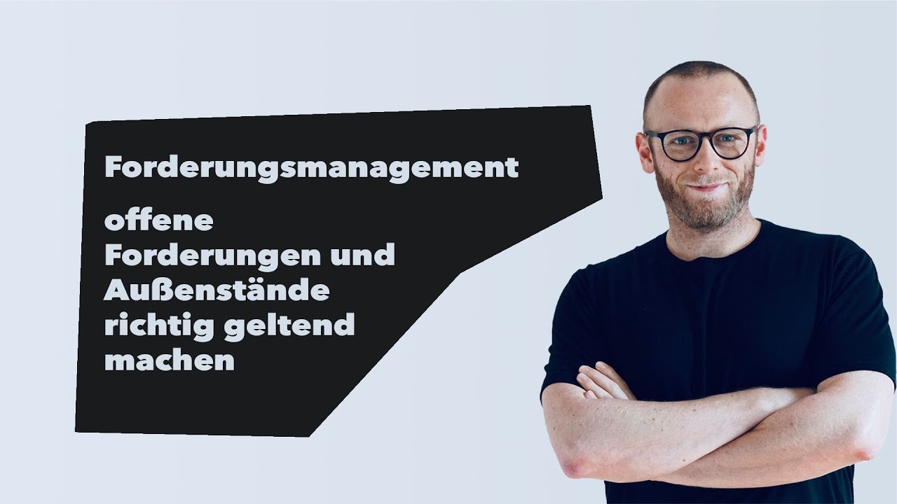Forderungsmanagement: offene Rechnungen und Au&szlig;enst&auml;nde richtig beitreiben.