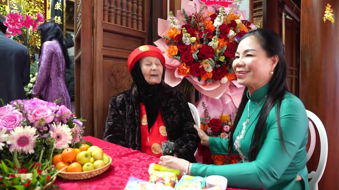 LỄ MỪNG THƯỢNG THƯỢNG THỌ CỤ BÀ TRẦN THỊ MÃO TUỔI 90 XUÂN