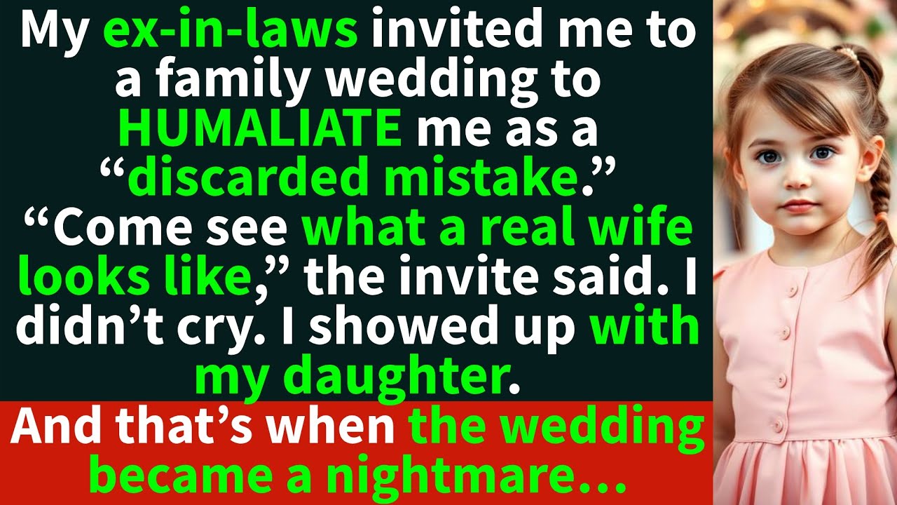 I got invited to my ex-husbands wedding to get humiliated…