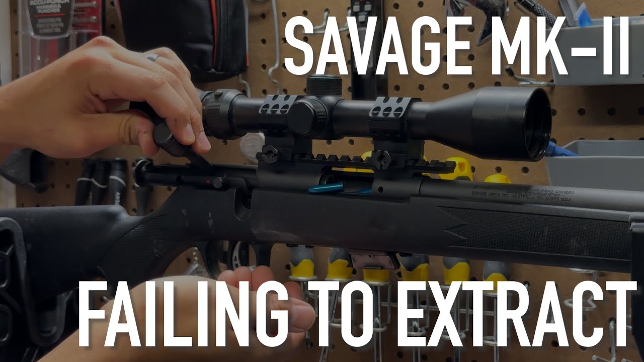 Исправлены ли проблемы с извлечением Savage MK-II 22lr?