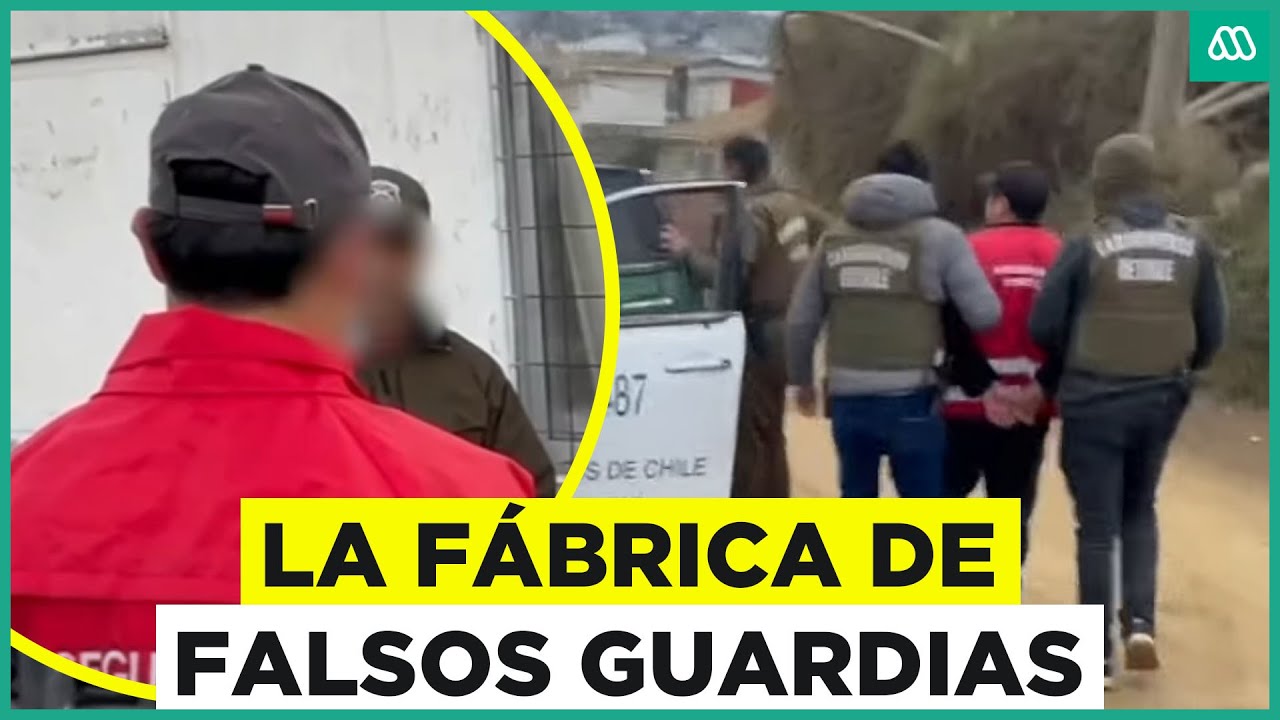 La fábrica de los falsos guardias: Descubren millonario negocio de venta de certificados del OS-10