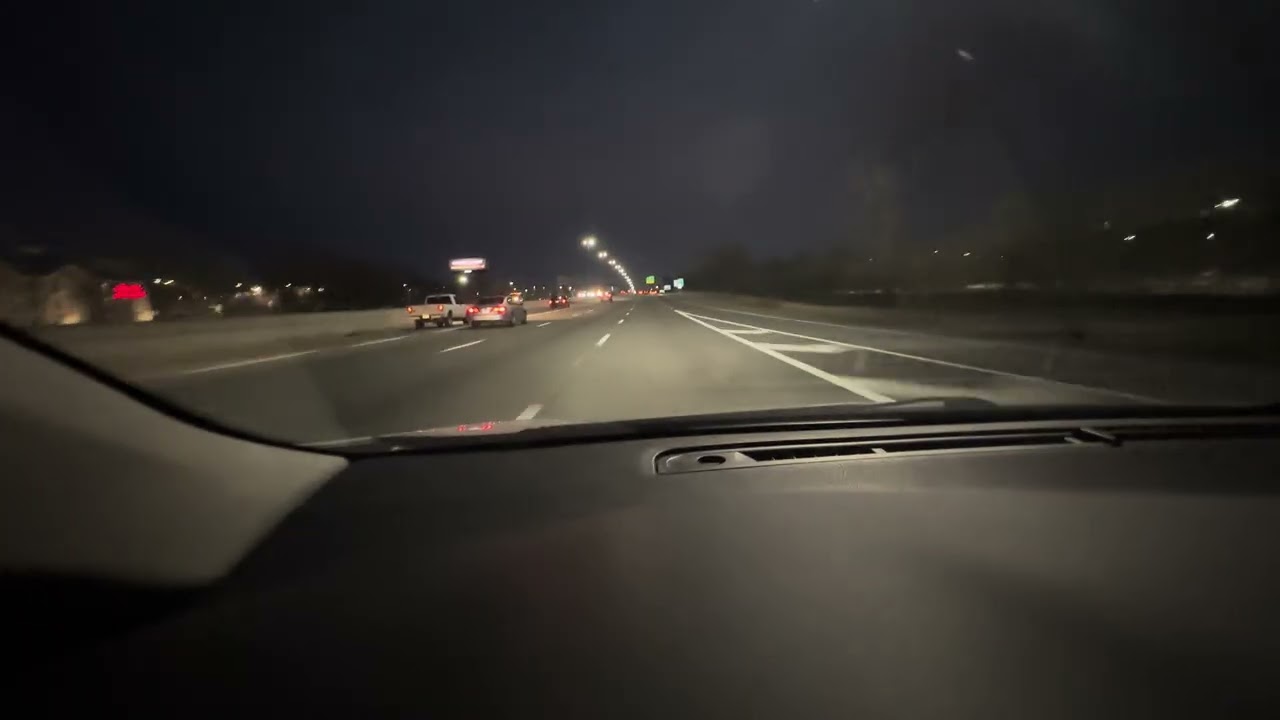 New Record Gym Commute - All Green Lights - Driver POV 
