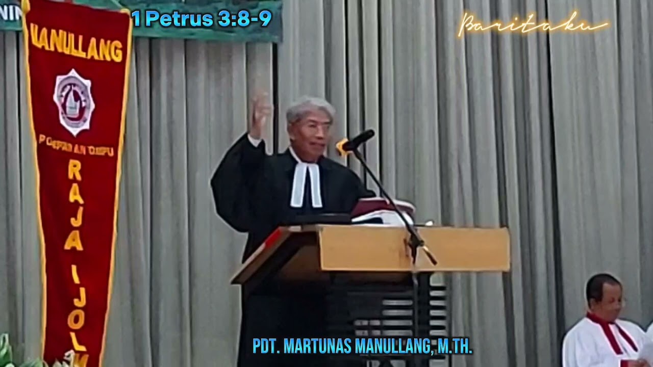 Jamita Bona Taon | 1 Petrus 3 :8-9 | Pdt. Martunas Manullang, M.Th