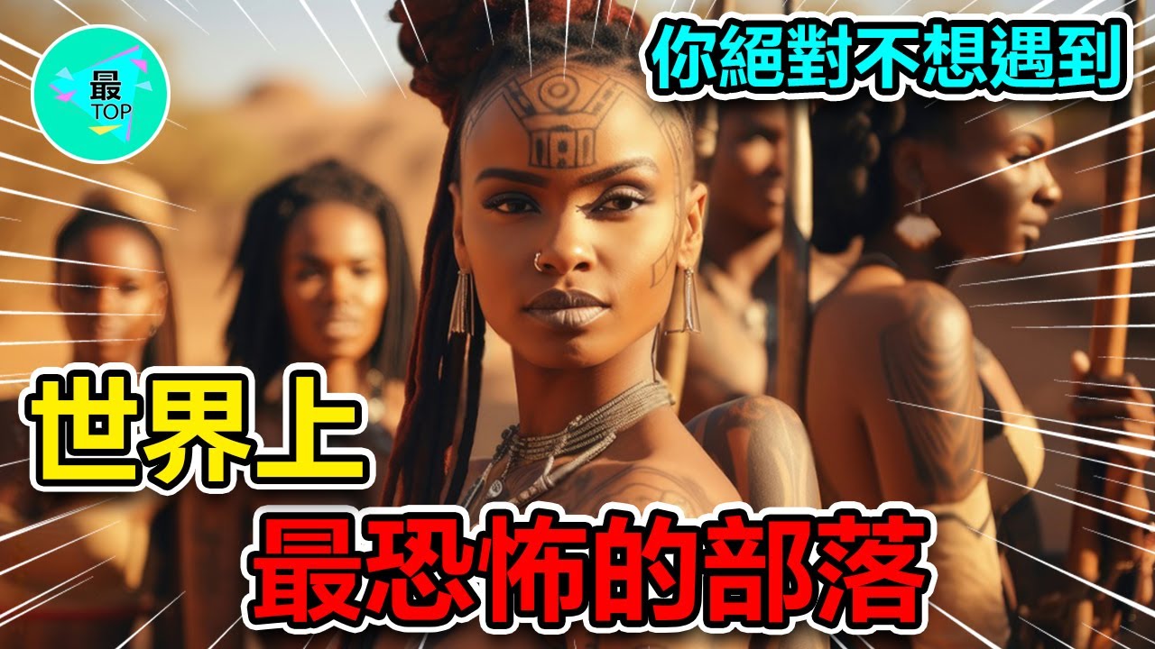 世界上10個你絕對不想遇到的最恐怖的部落，他們的習俗讓人毛骨悚然【有趣最TOP】#部落 #原始人 #習俗 #top #top10 #世界之最 #腦洞大開 #奇聞異事
