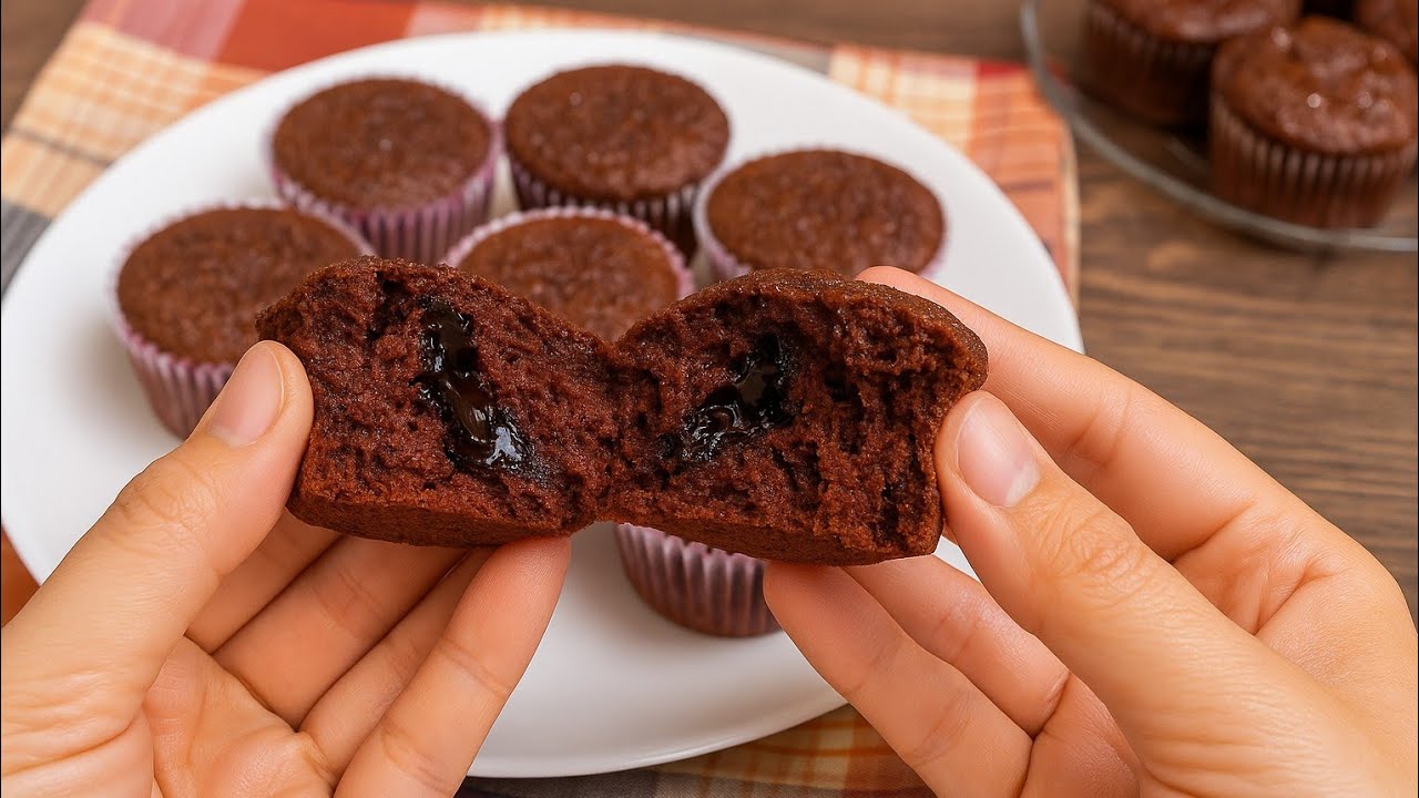 Moist & Fluffy Chocolate Cupcakes | Easy Homemade Recipe