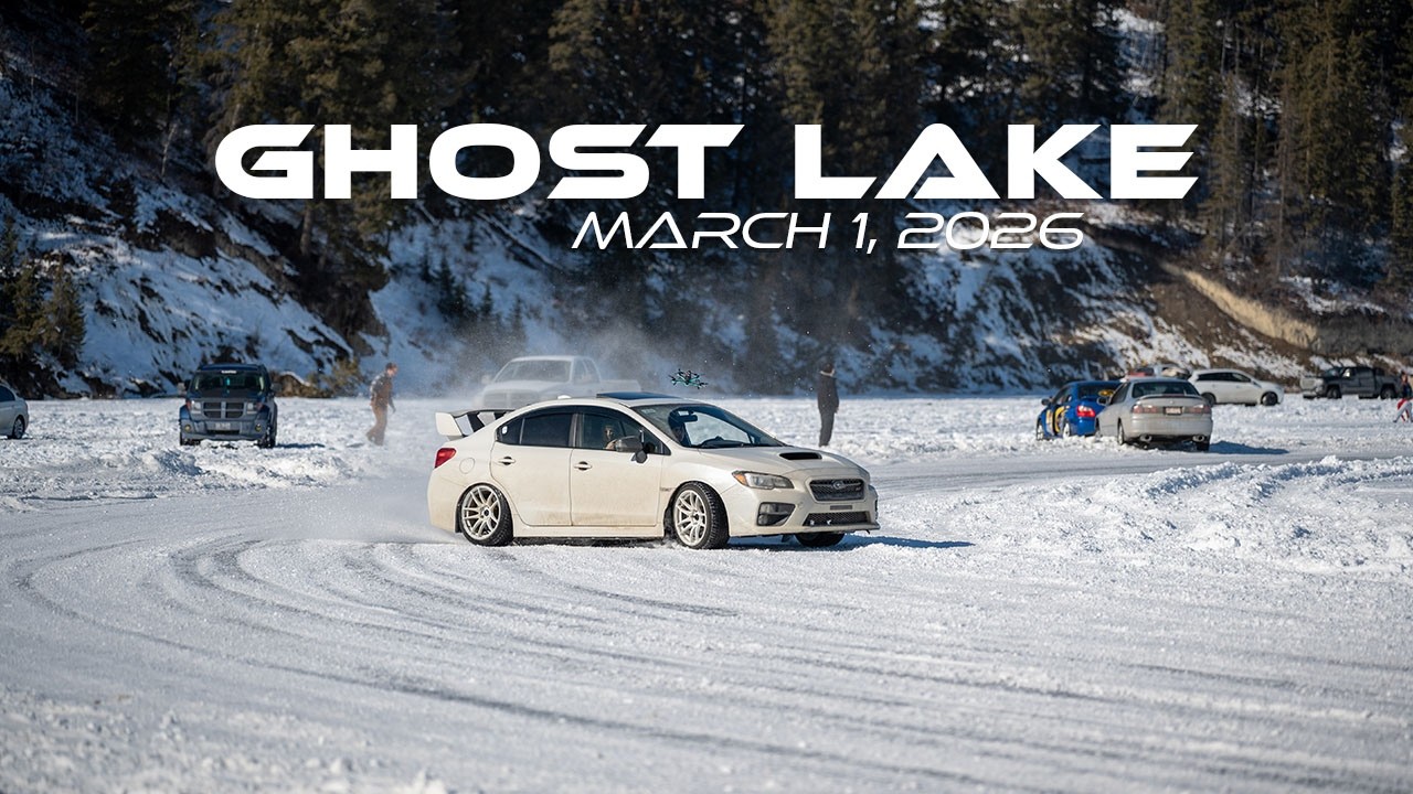 Drifting on Ghost Lake, Alberta - March 1, 2026