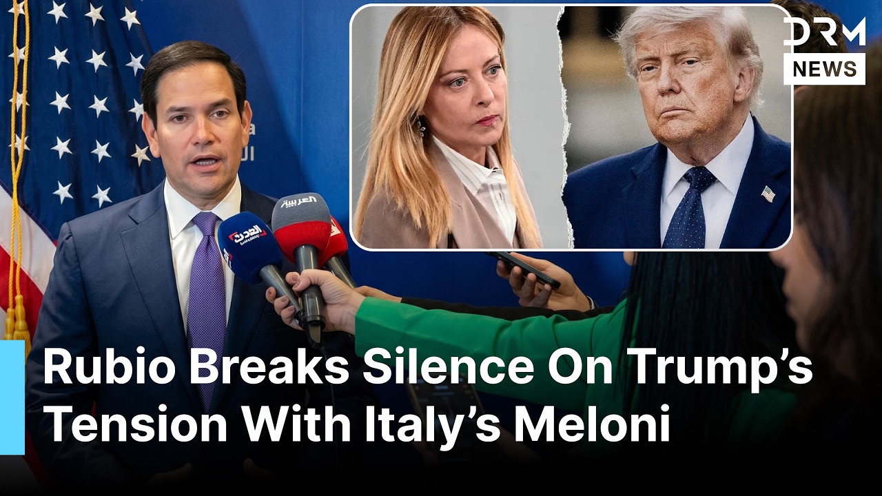Breaking News: &ldquo;Trump Is Very Upset With Italy&rdquo; &mdash; Rubio Addresses Meloni Tensions | DRM News | AC1F