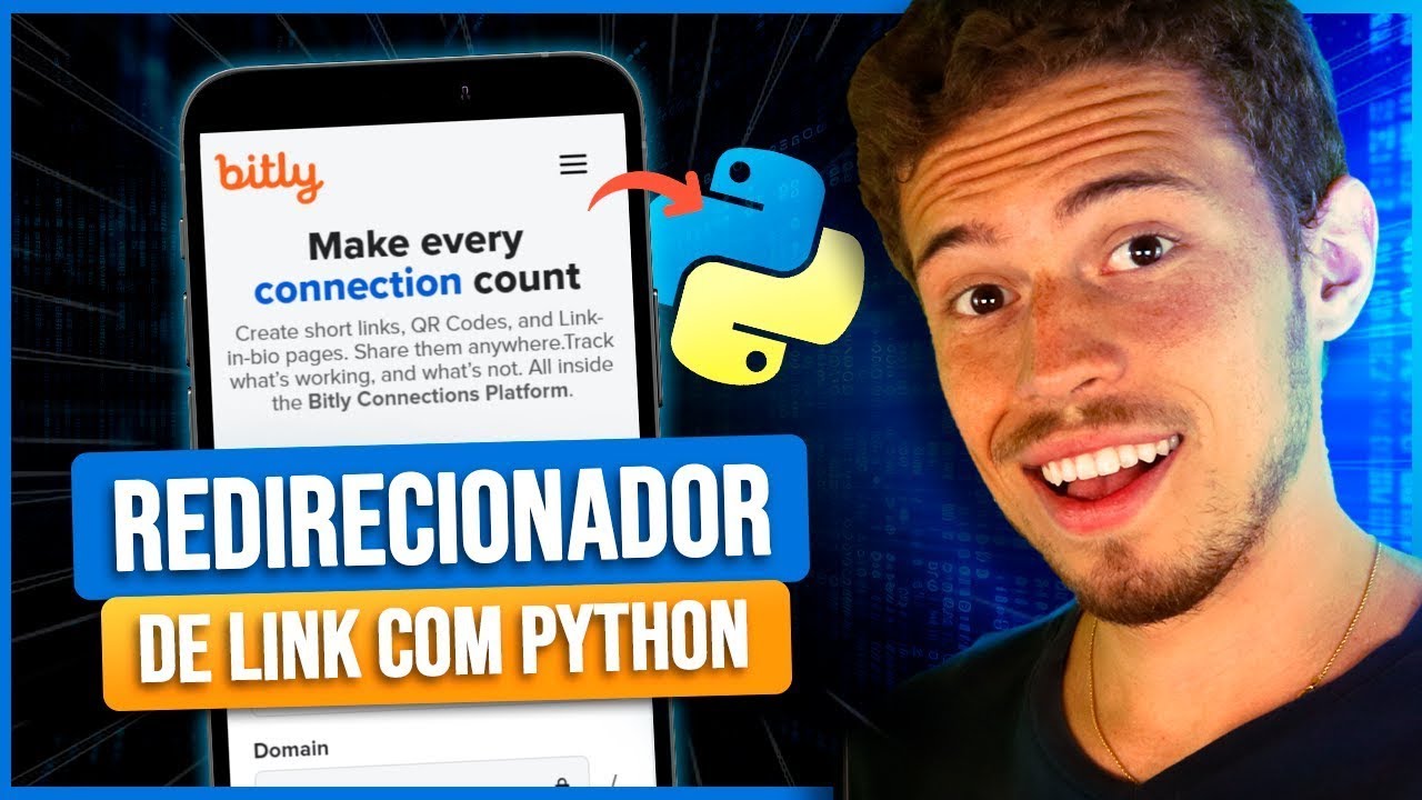 Como Criar um Redirecionador de Link com Python - Cópia do Bitly
