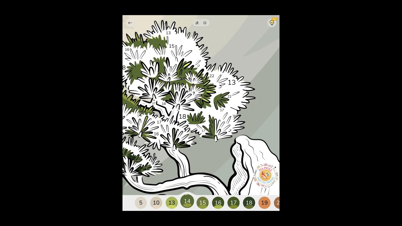 Bonsai Tree (Zen Color)