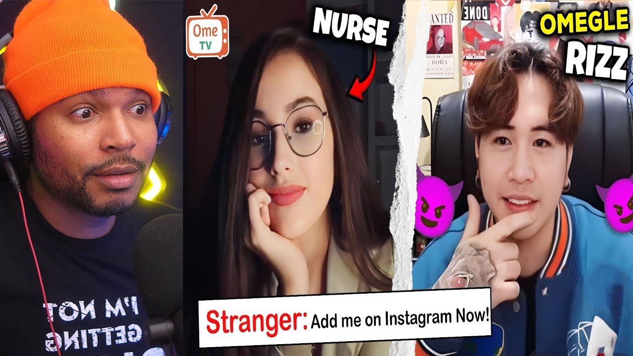 MARCUST RIZZING UP A HOT GIRL ON OMETV | She's a NURSE!!!!