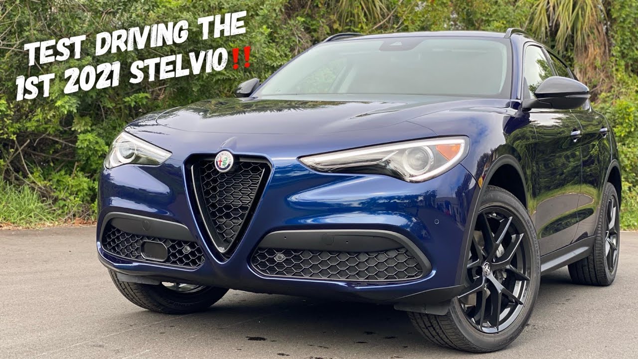 Driving The 1st 2021 Alfa Romeo Stelvio SPRINT In Monte Carlo Blue!