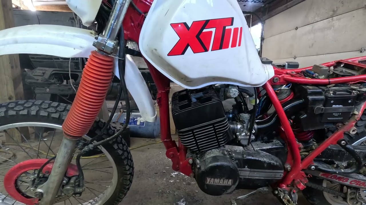 RD Swapped XT350 custom 3D printed air box Boot