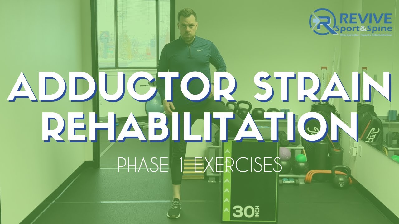 Adductor Strain - Groin Strain Rehab | Phase 1 Exercises | Midvale Utah Sports Chiropractic
