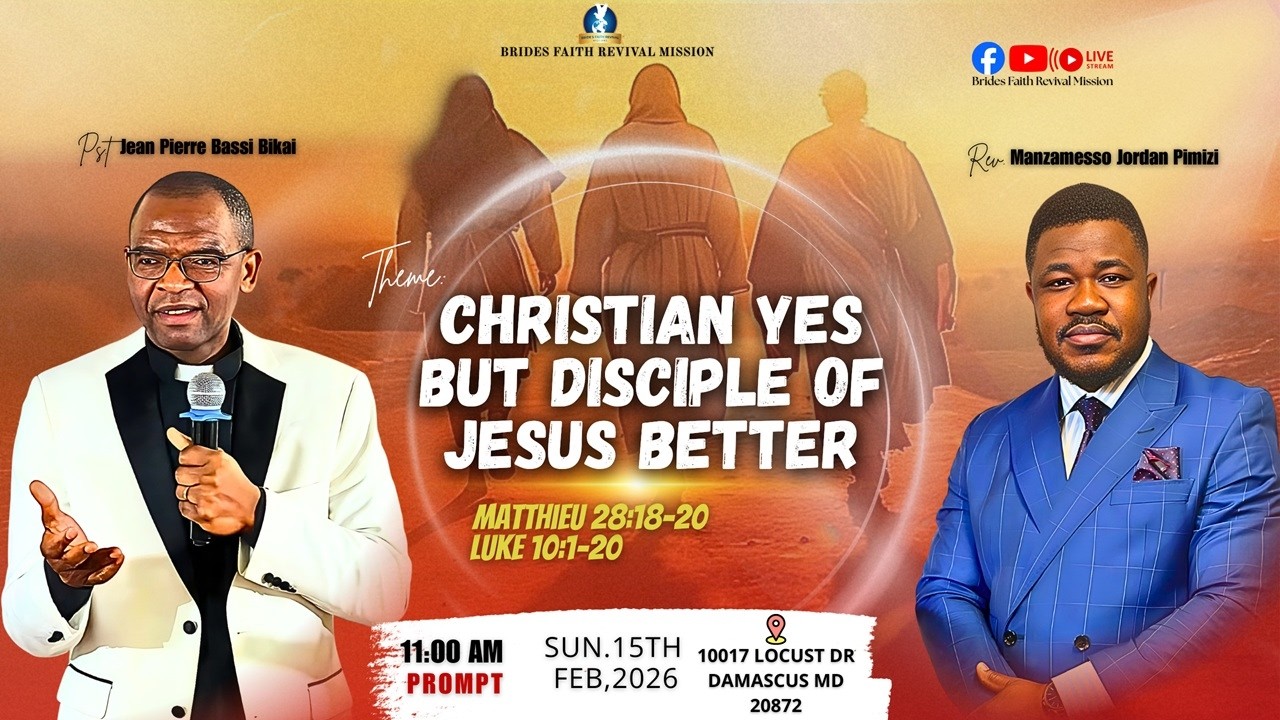 🔥CHRISTIAN YES BUT DISCIPLE OF JESUS BETTER ||  Pst JEAN PIERRE BIKAI & Rev. JORDAN PIMIZI