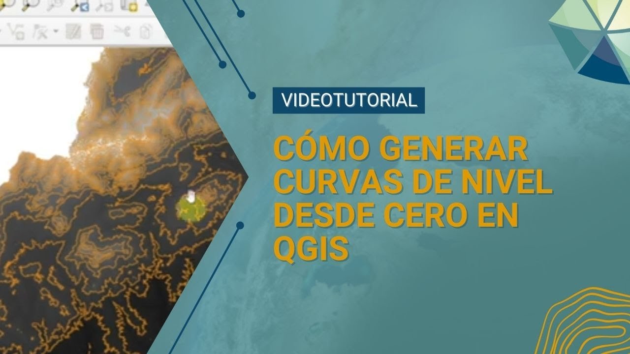 Cómo generar curvas de nivel desde cero en QGIS  | Tutorial de Geoinnova