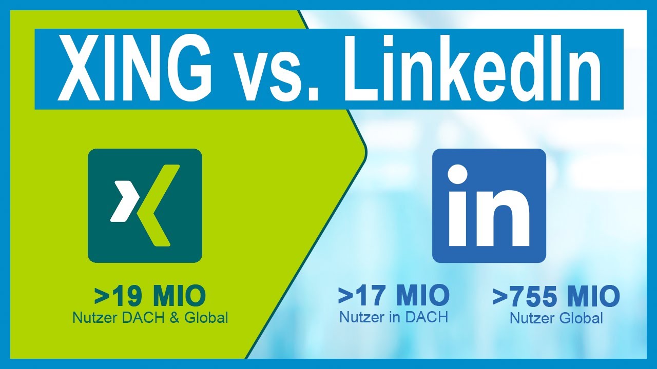 Xing vs. LinkedIn | Welches Business-Netzwerk für die Bewerbung & Karriere nutzen?