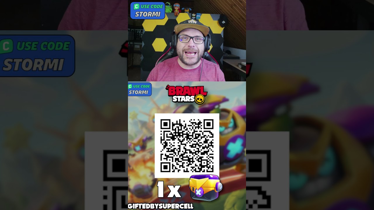 Free Bolt Box QR Code in Brawl Stars! #BrawlStars #BoltBox