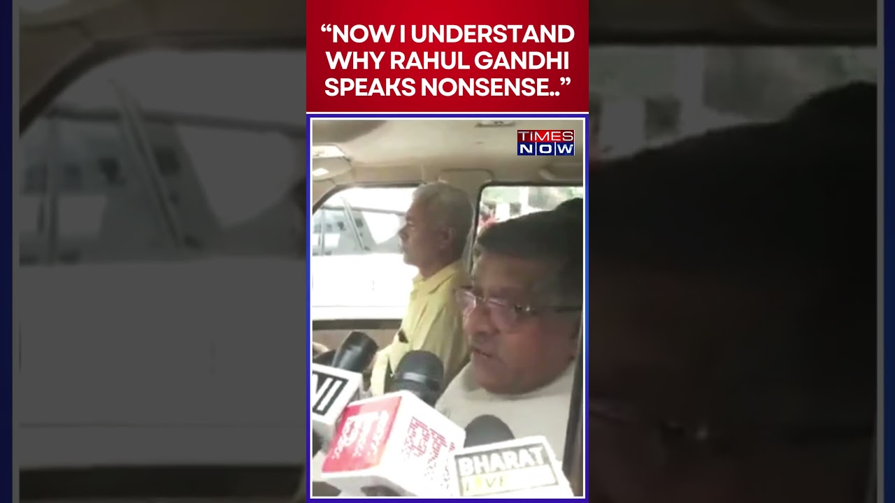 Ravi Shankar Prasad Goes All Out Against Sam Pitroda Racist Remark #congress #rahulgandhi #shorts