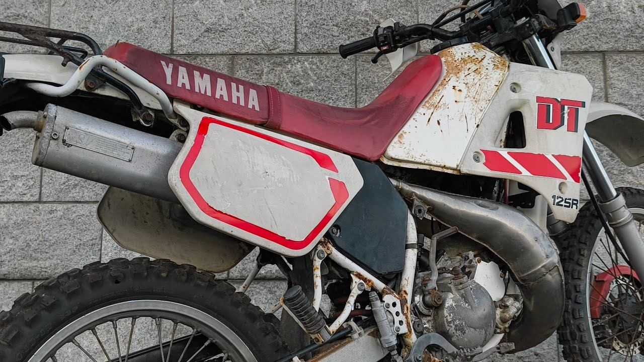 Yamaha 3fw dt125r 1988y dt200wr(3xp) engine swap