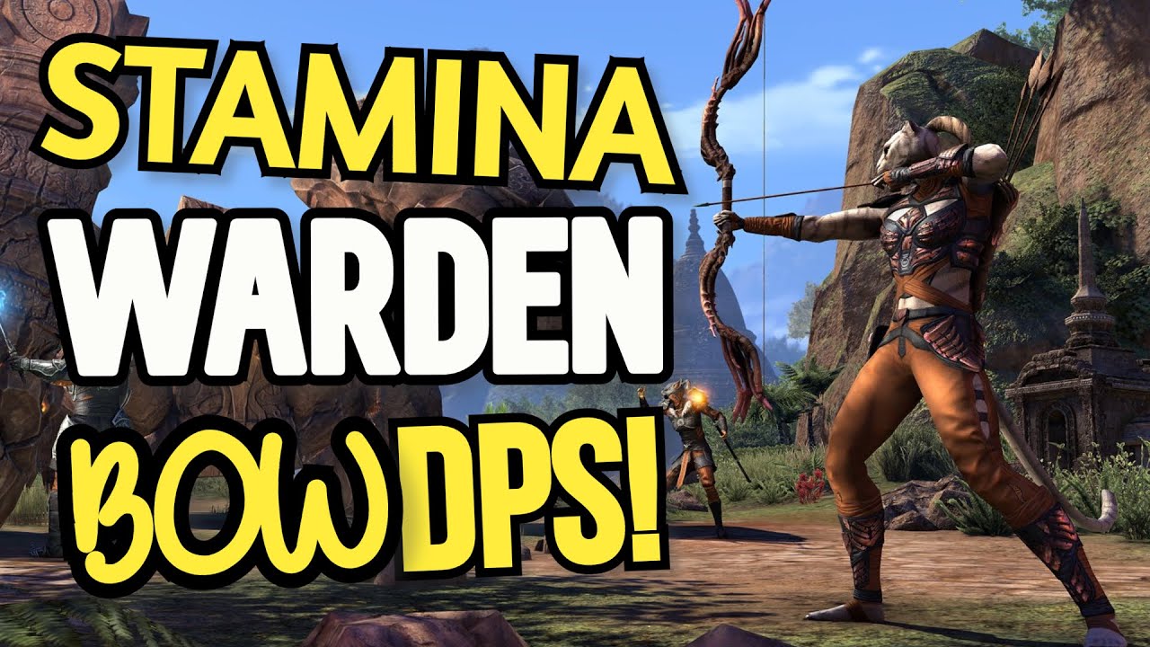 Stamina Warden PVE DPS Bow Build 🏹  - ARROW STORM - Easy Rotation & No Trials Gear! ESO Markarth DLC