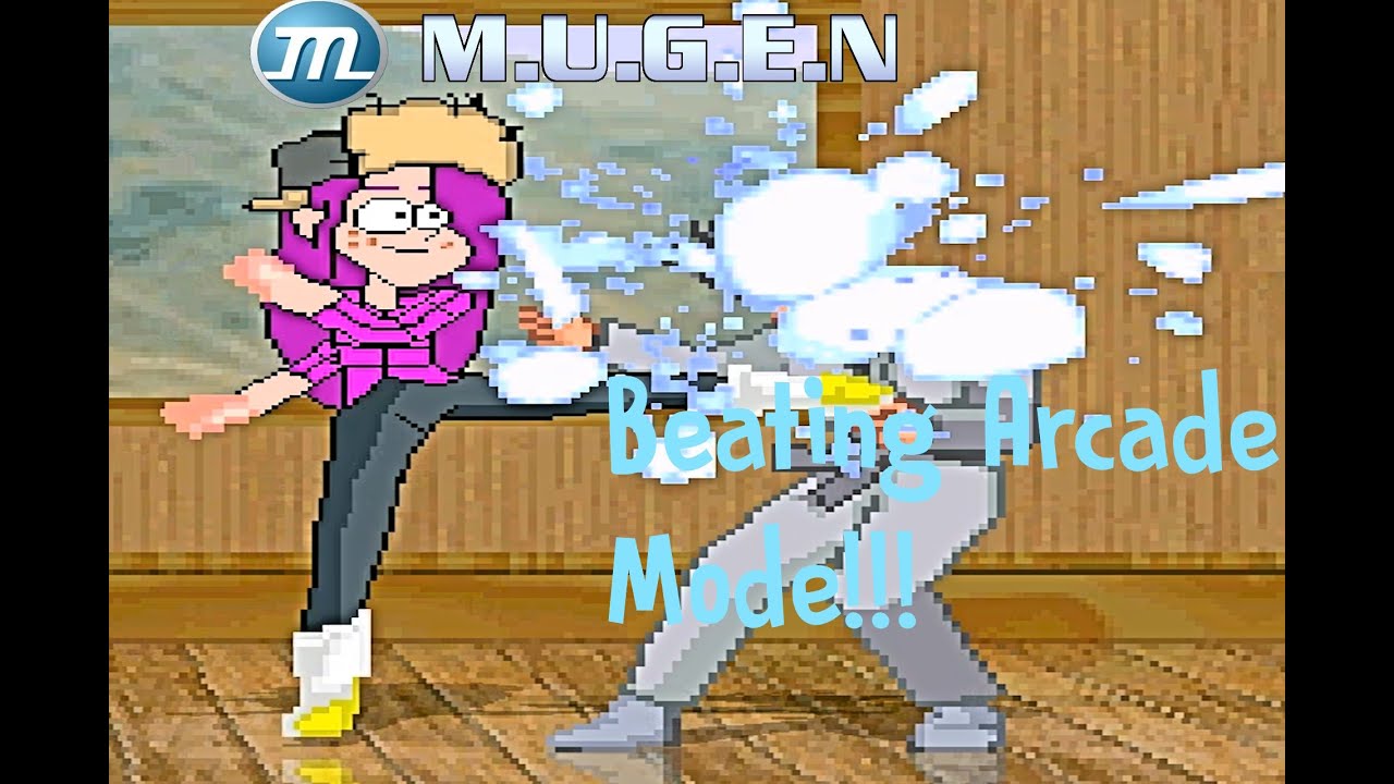 BEATING ARCADE MODE! - M.U.G.E.N Engine Gameplay