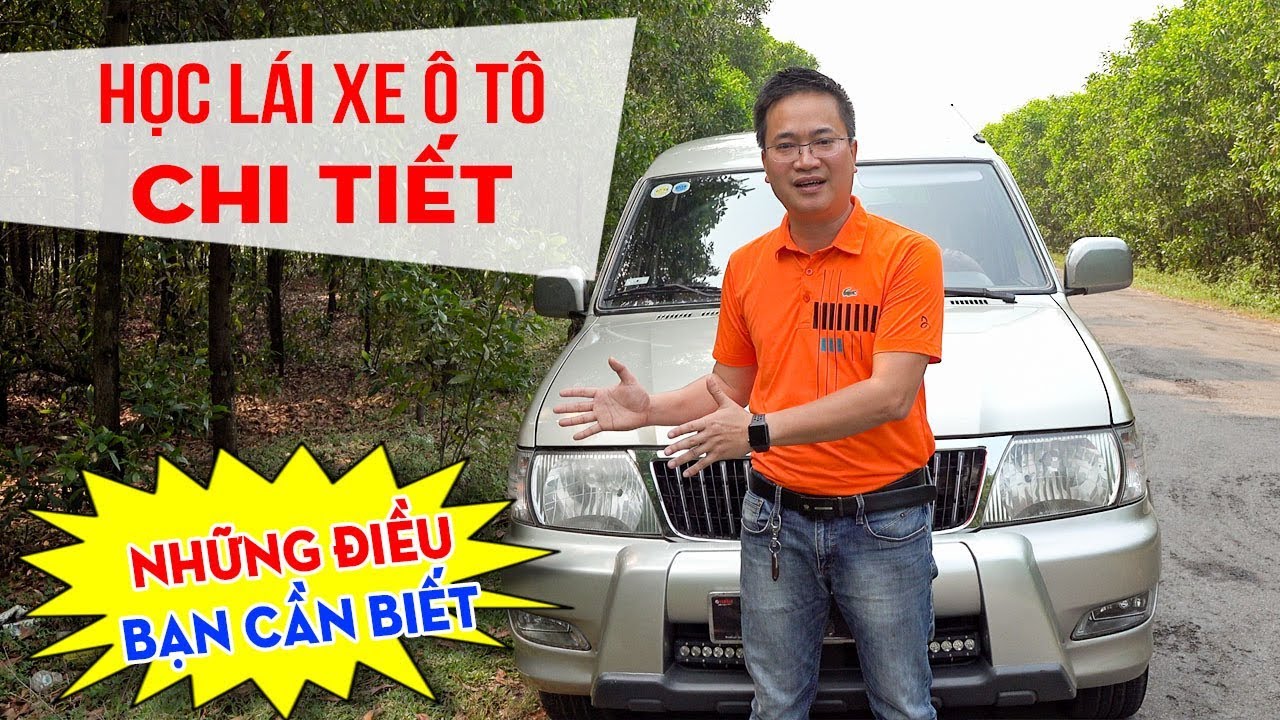 HỌC LÁI XE Ô TÔ CHI TIẾT NHẤT ▶ Dành cho người mới làm quen