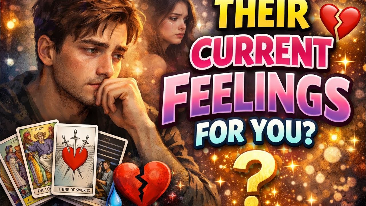 ♥️Their current feelings for you♥️ #CurrentFeelings #LoveTarot #TarotReading 