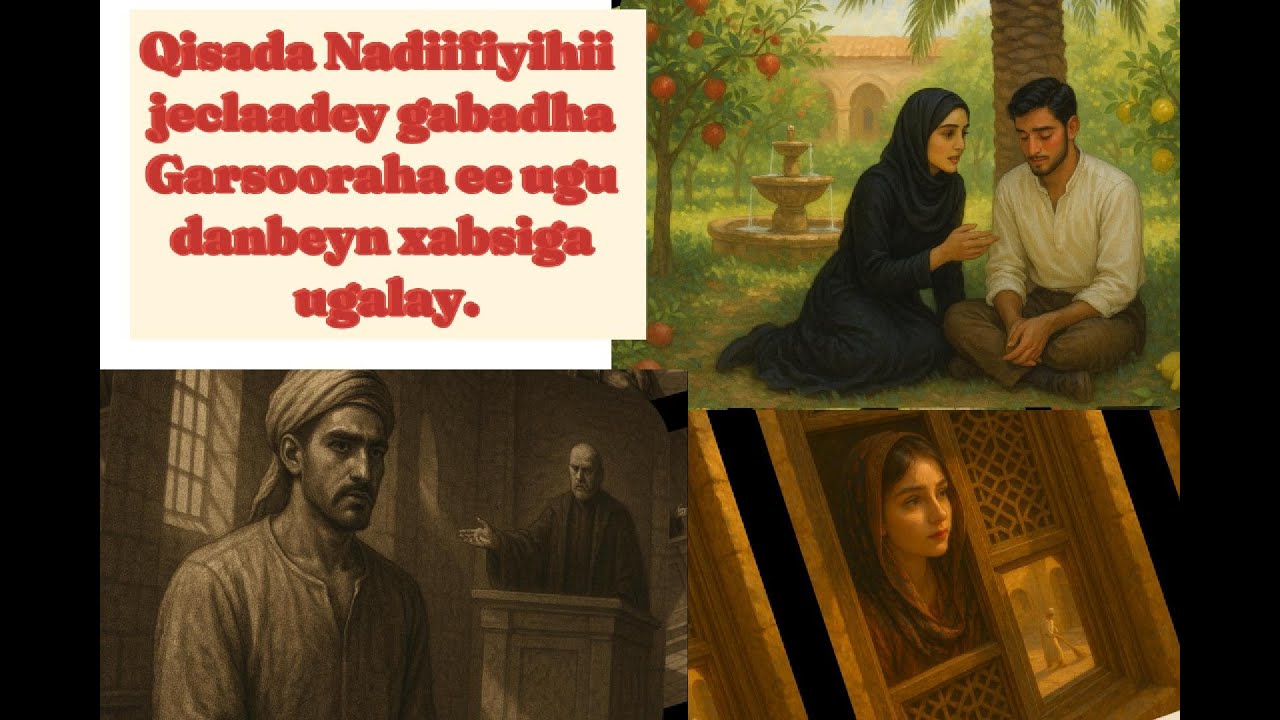 🎬 NADIIFIYIHII JECLAADEY GABADHA GARSOORAHA EE UGU DANBEYN XABSIGA U GALAY l QISO JACEYL  CAJIIB AH