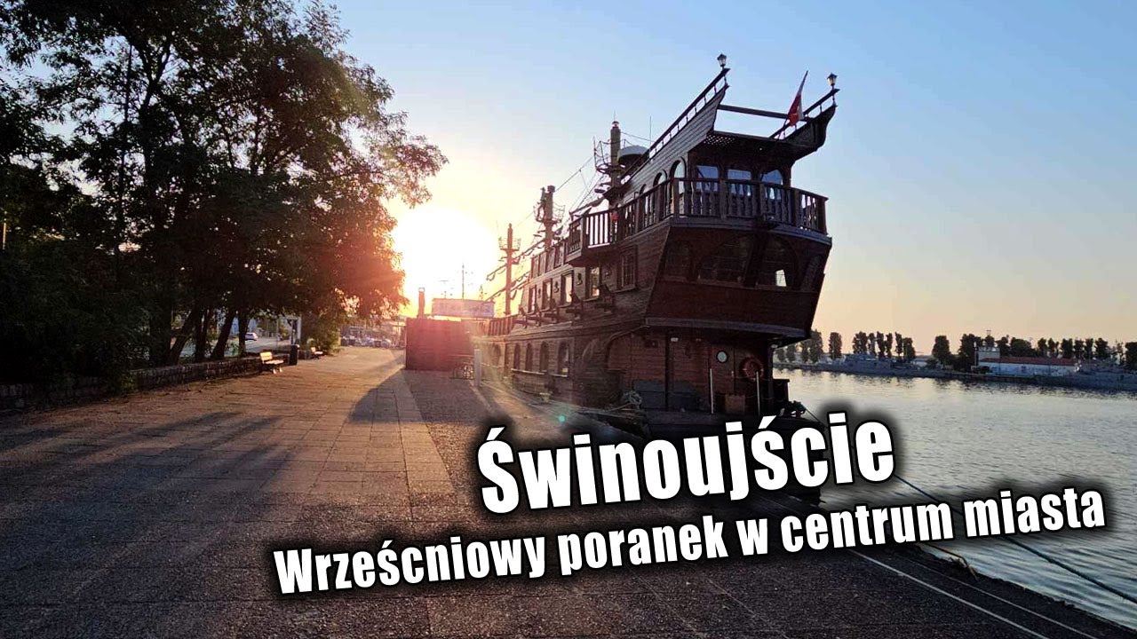 Świnoujście. Wrześniowy spacer o poranku  w centrum miasta #Świnoujście #Polska #KtoMozeNadMorze