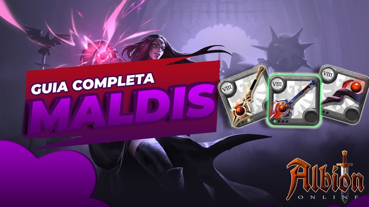 Guía COMPLETA BASTONES MALDITOS 2025 Albion Online | Builds para Maldiciones (Curses)