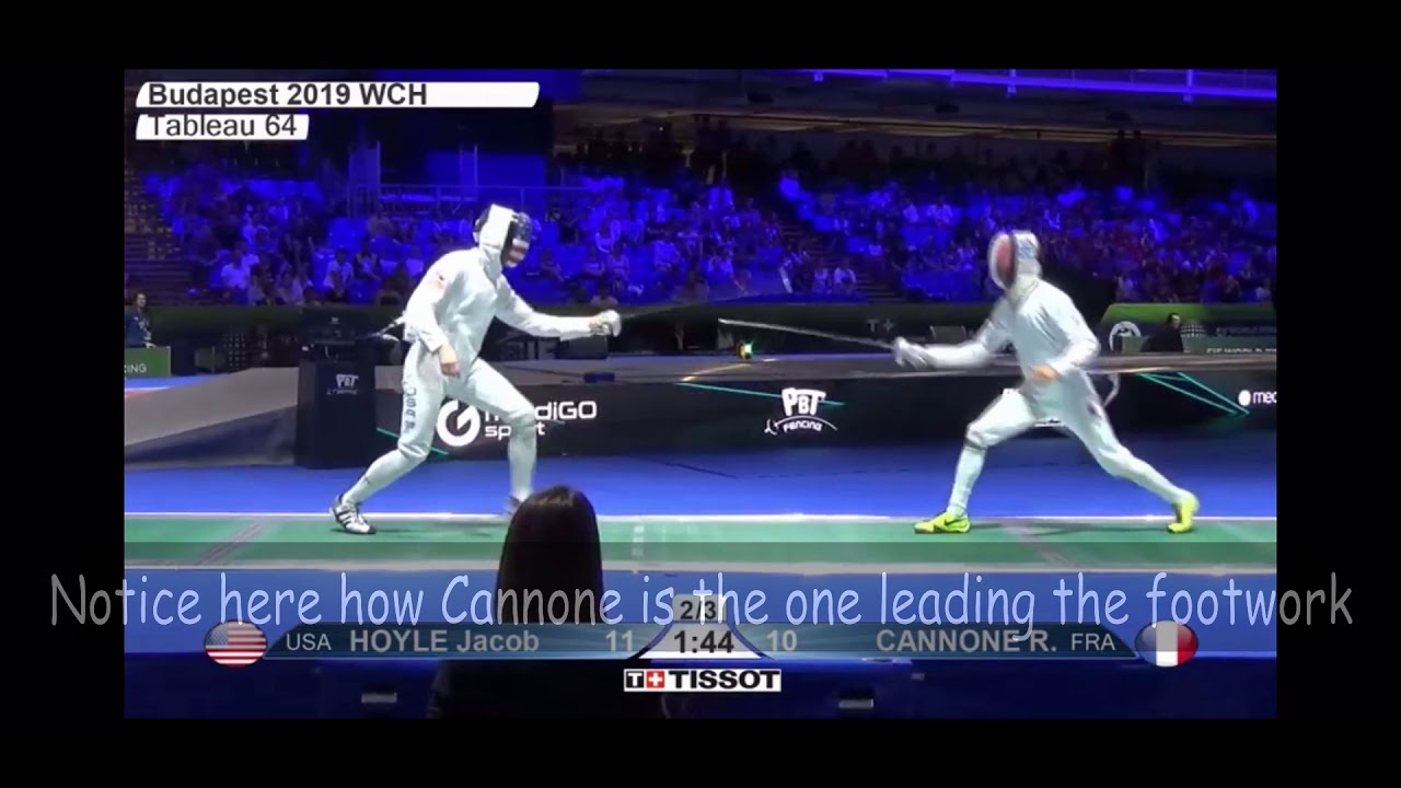 How to Fleche in Epee like Romain Cannone!