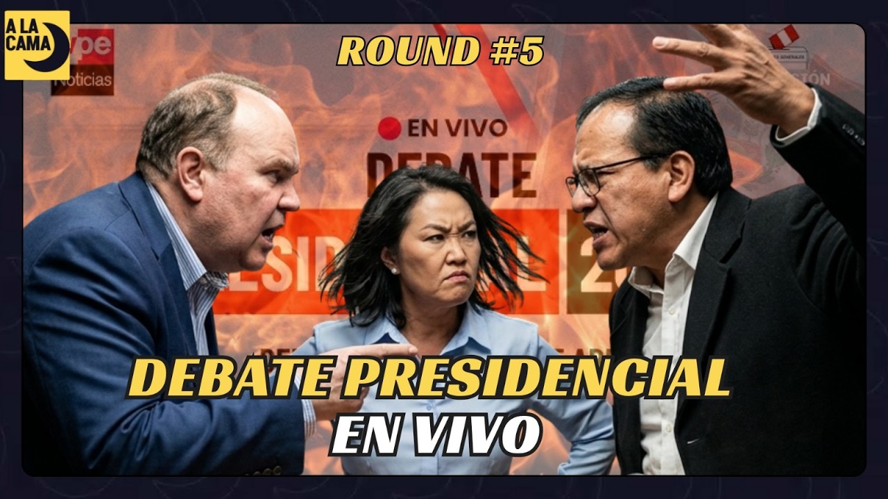 &iexcl;DEBATE PRESIDENCIAL EN VIVO! D&Iacute;A 5 | #AlaCama 31 MAR