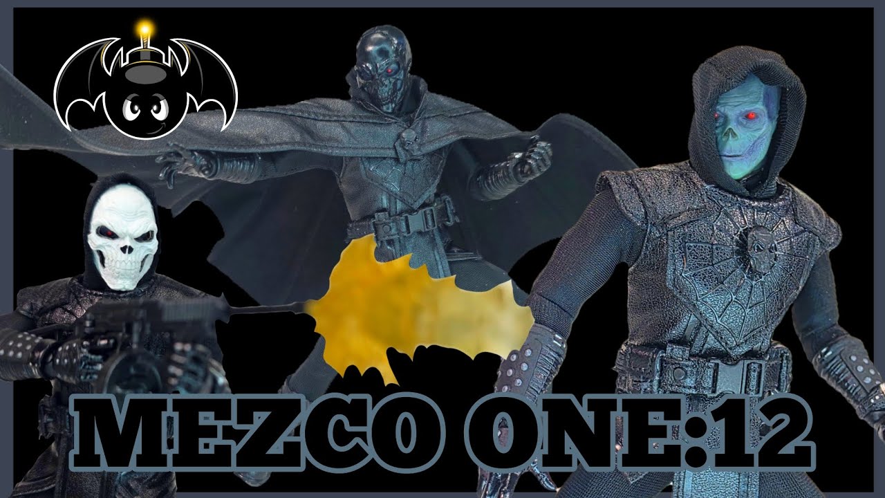SDCC 2025 Exclusive Mezco Toyz One:12 Collective Doc Nocturnal Dark Shadow Edition Review. 