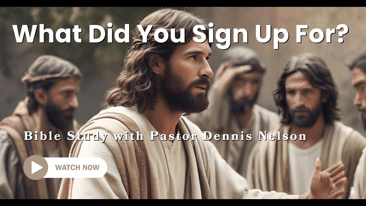 What Did You Sign Up For?