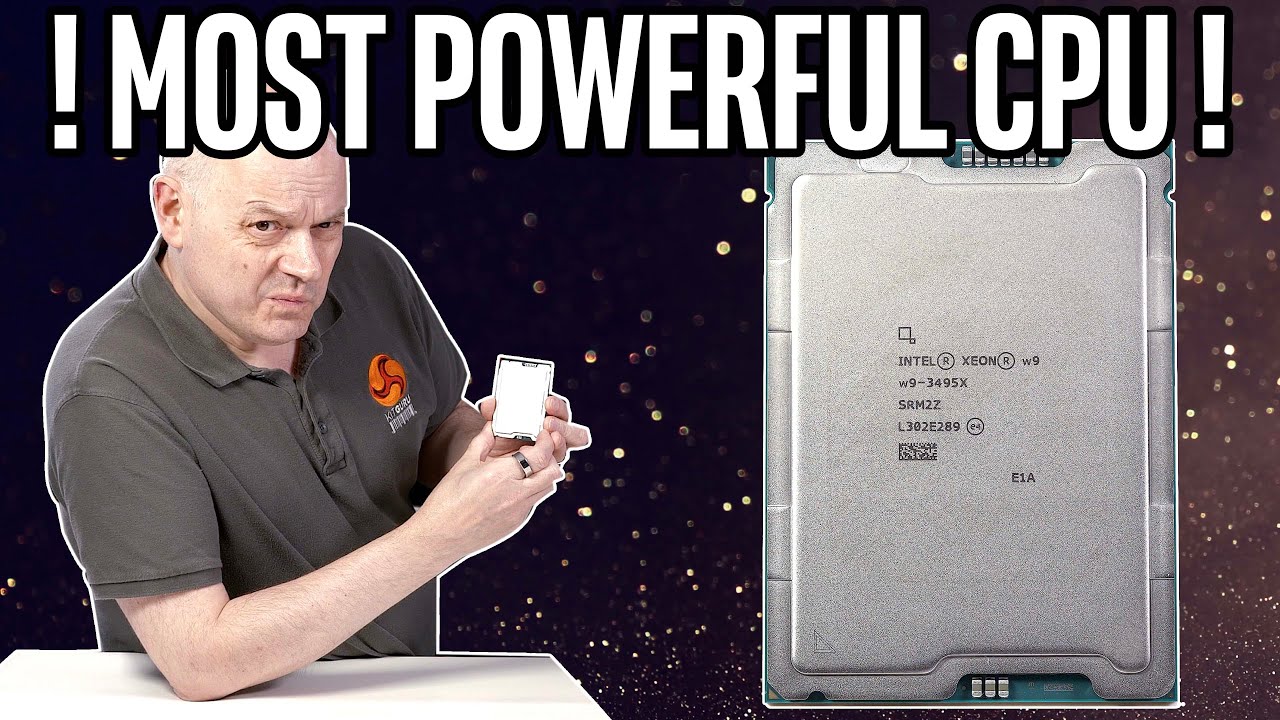 Intel Xeon W9-3495X 4-го поколения — у меня есть сила! 💪🏻