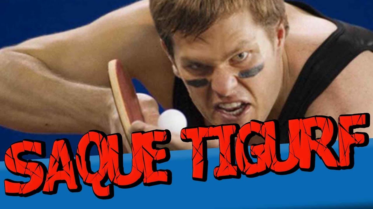 O Poderoso Saque TIGURF!!!! (Tênis de Mesa)