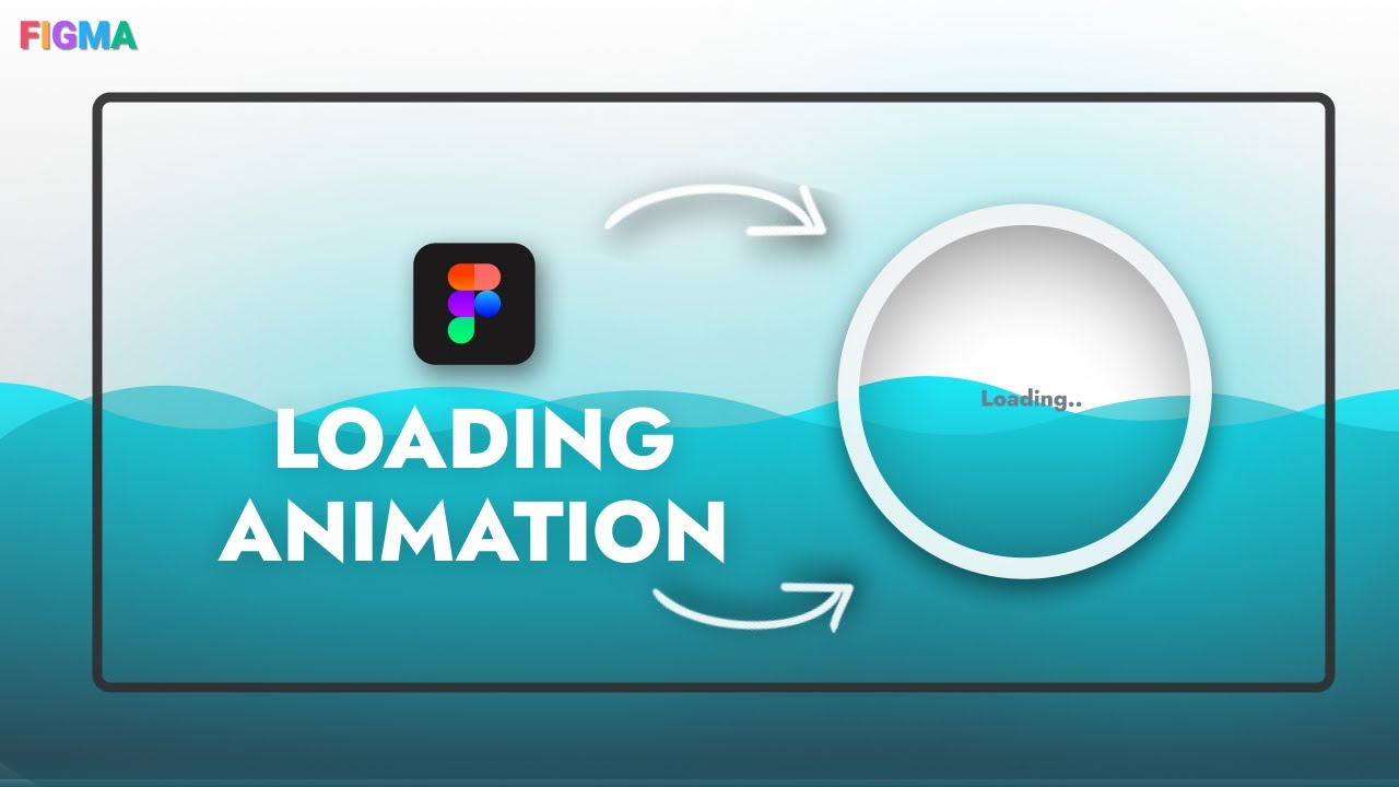 Figma Basic: Liquid loading animation in figma