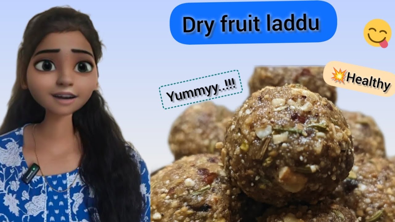 Dry Fruit Laddu Recipe 😋 I Healthy Homemade laddu | Gives Energy I Try at your home 🏠 