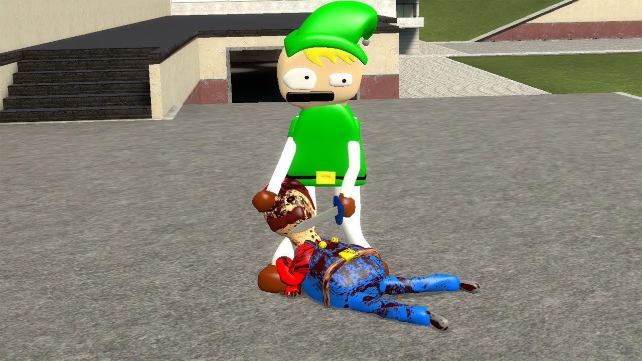 PLAYING AS SUPPER CURSED LEAFY IS HERE VS MARIO.PNG 3D SANIC CLONES MEMES in Garry's Mod part 2