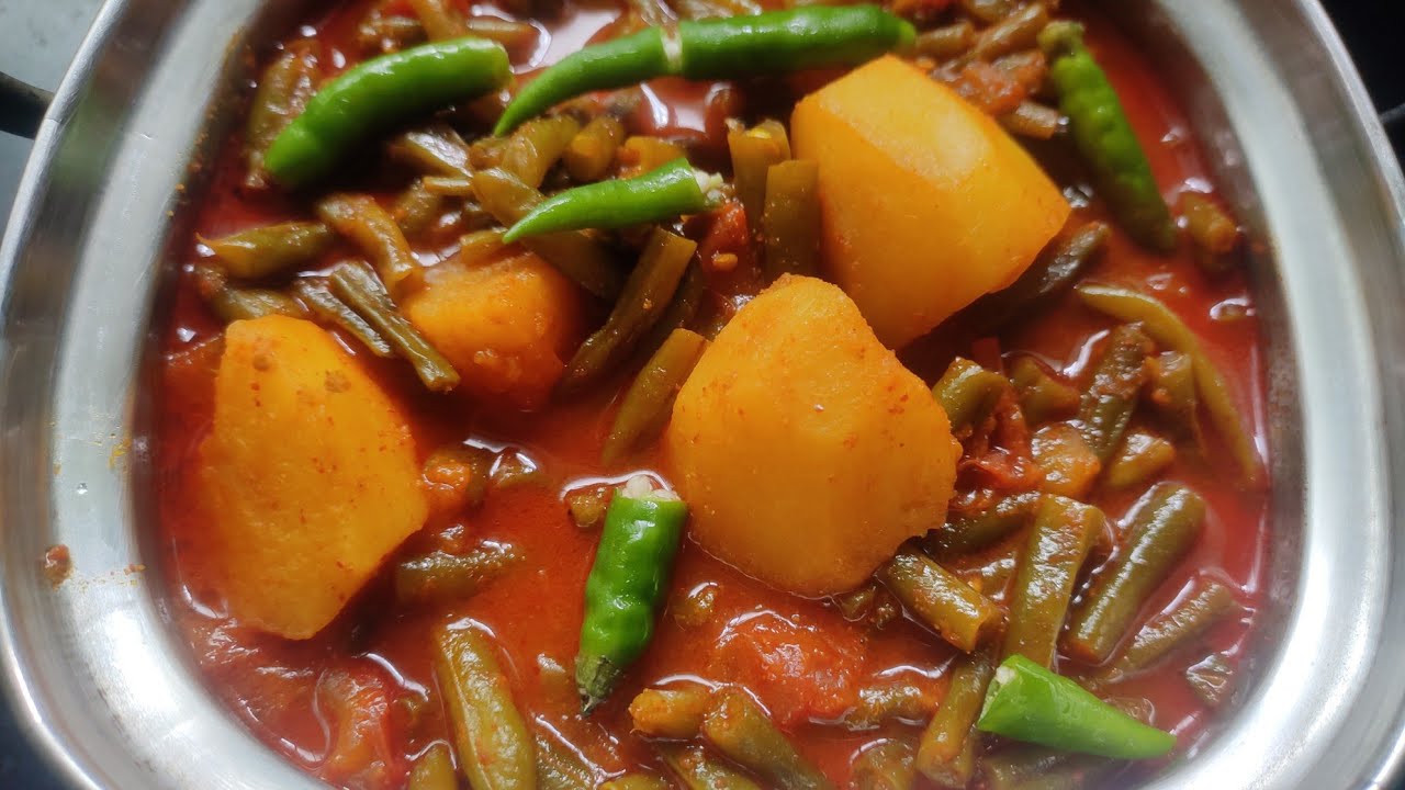 Kashmiri beans aalo recipe// hem aalo