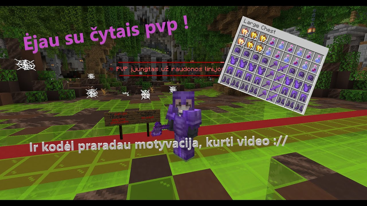 Minecraft || Pagaliau PvP ! || McSlime.LT