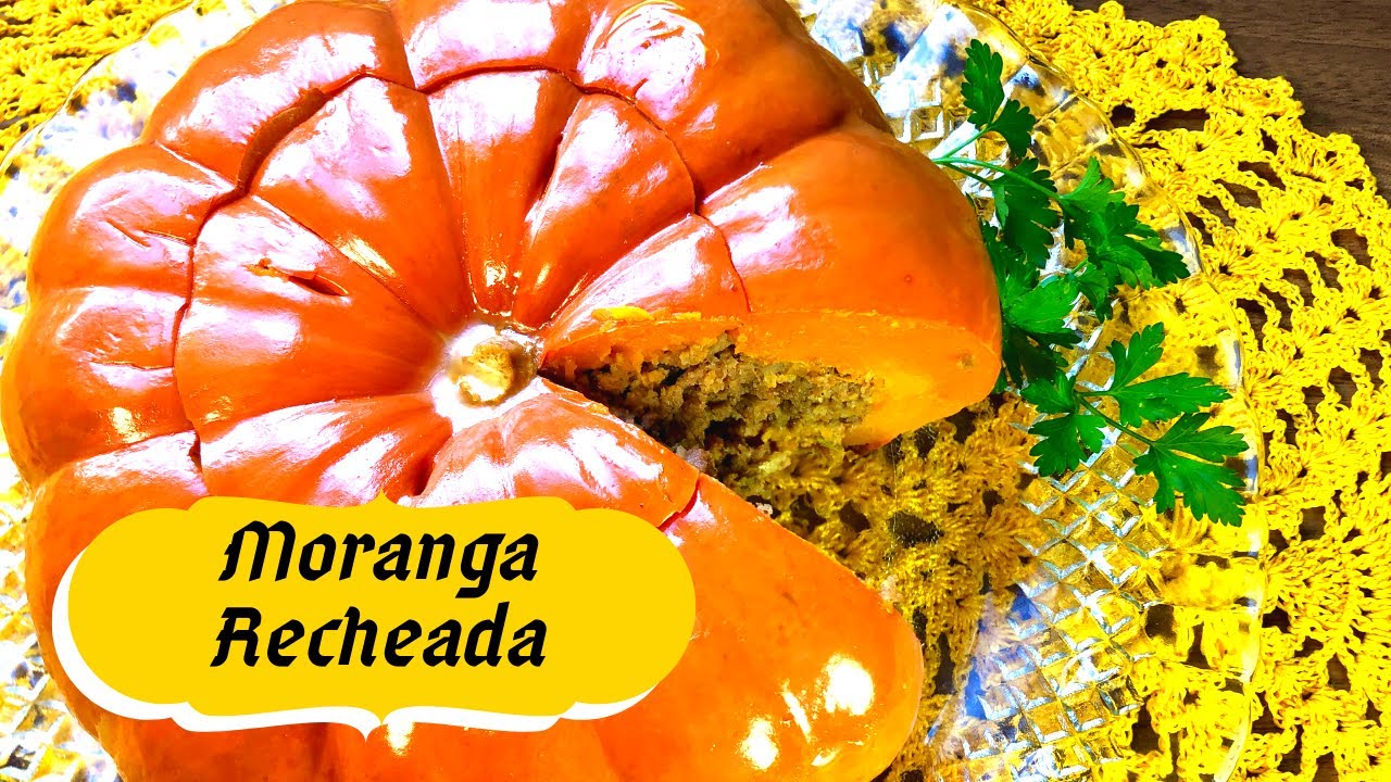 Moranga recheada! Receita gostosa e simples de fazer!