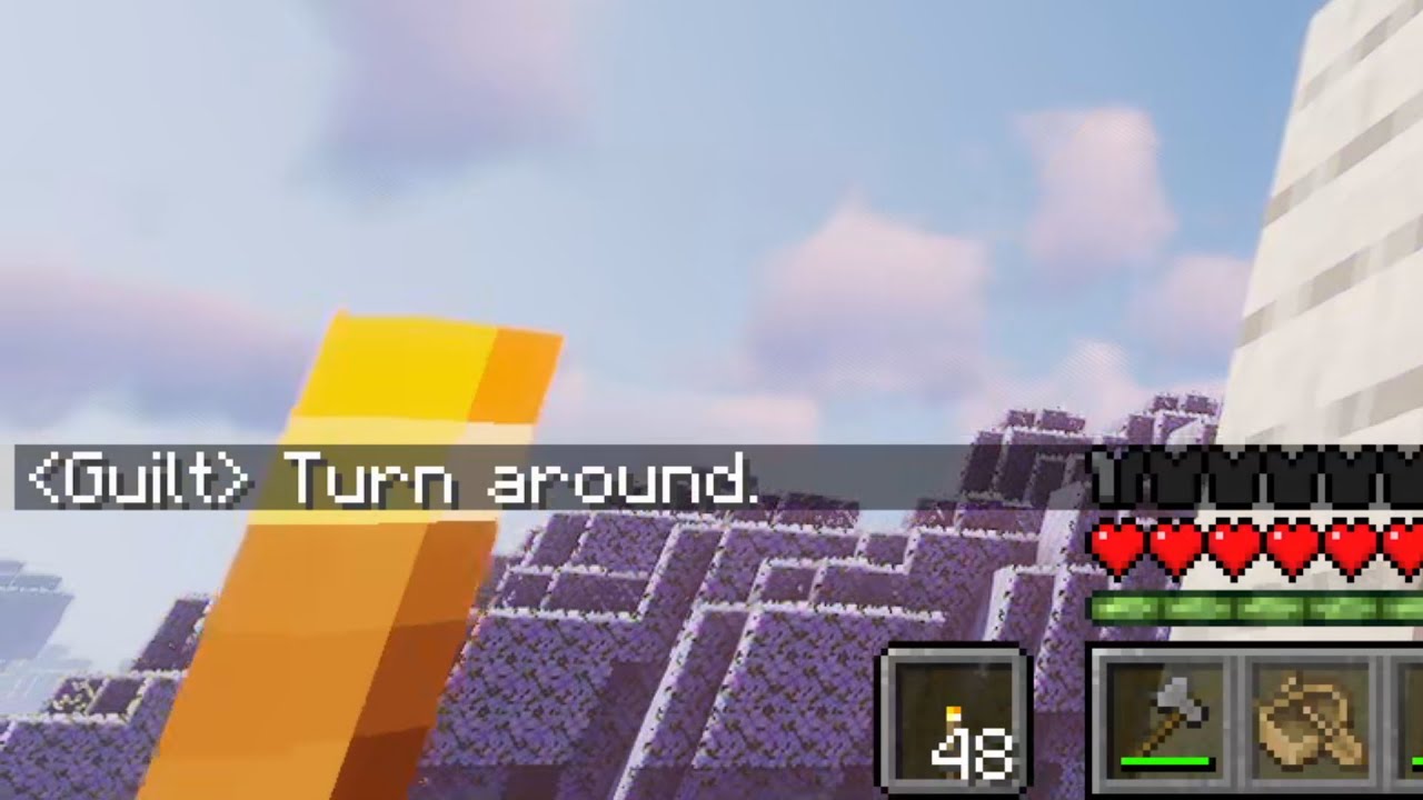 And so it begins... Minecraft Horror