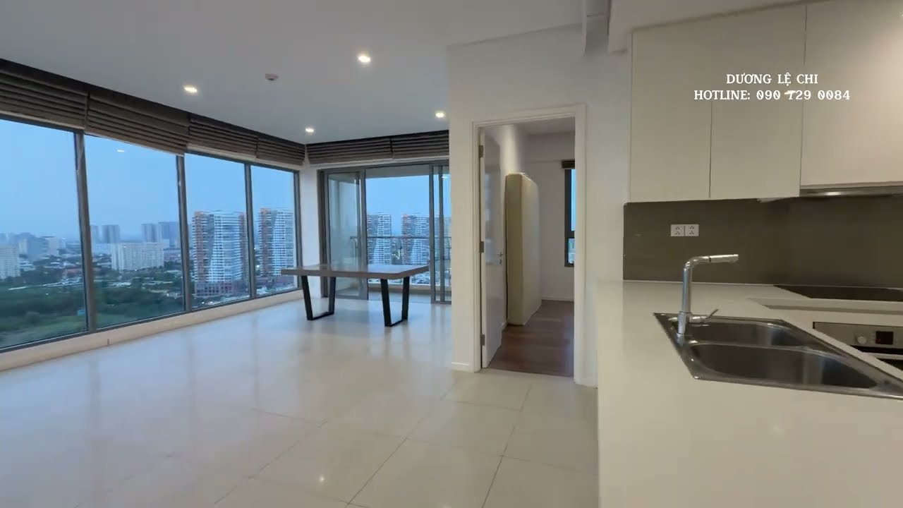 Cho thuê căn hộ 3 phòng ngủ Đảo Kim Cương Quận 2, nội thất cơ bản