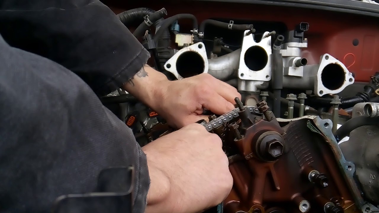 Suzuki grand vitara 2.5/2.7l camshaft/timing chain install