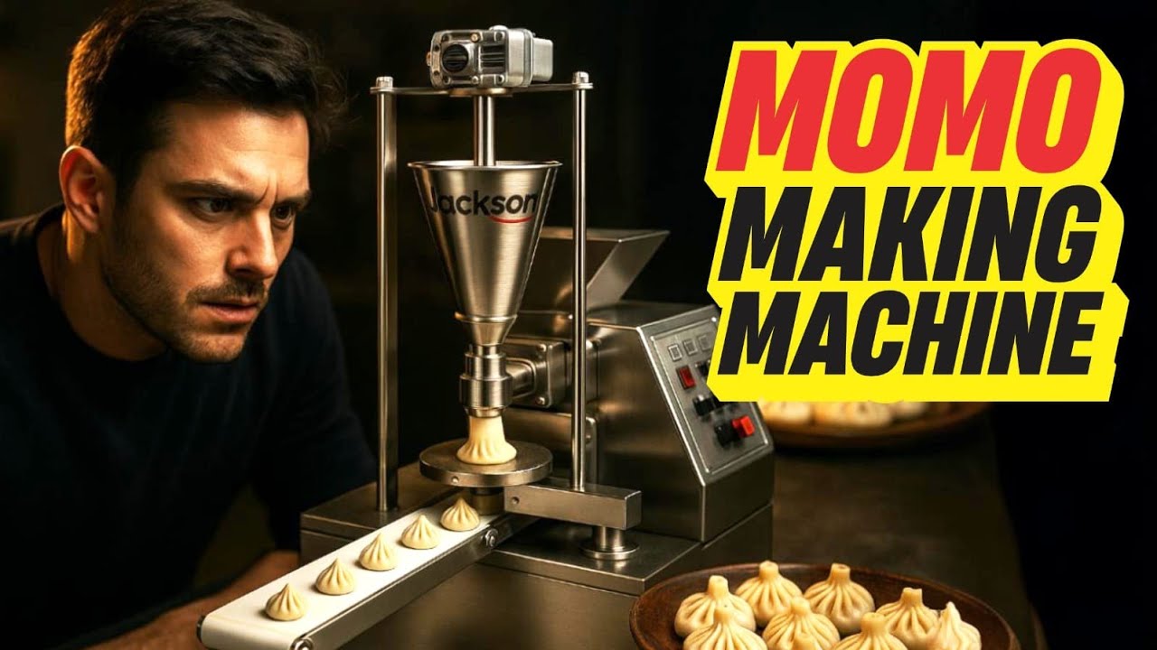 हाथ नहीं, अब मशीन बनाएगी हर मोमोज़ परफेक्ट शेप में | Momos Making Machine