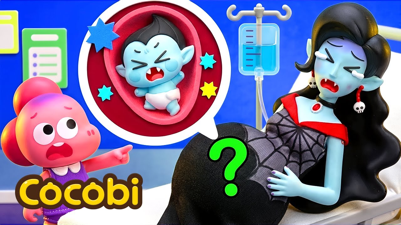 Baby Vampire Is Born!😱 + More Fun Songs for Kids | Cocobi