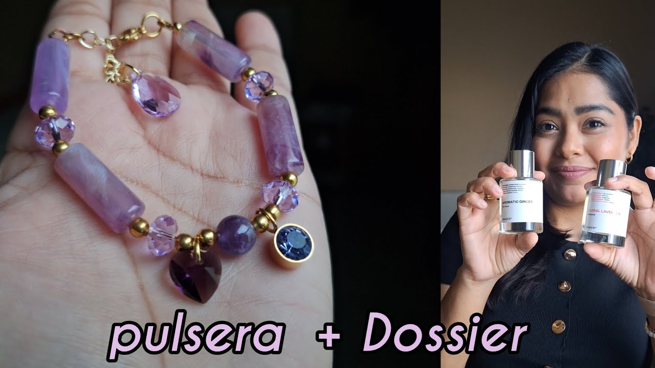 Pulsera con Amatista 💜 + Dossier @dossierperfumes  #dossier #dossierperfumes 